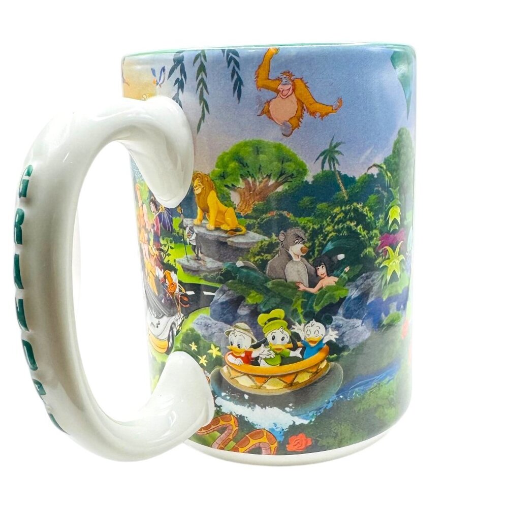 Walt Disney World Parks Grandpa Mug 16 Oz Ceramic Colorful Characters Vintage - Picture 4 of 9